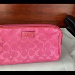 Coach Clutch/ Cosmetic Bag  Free Shipping